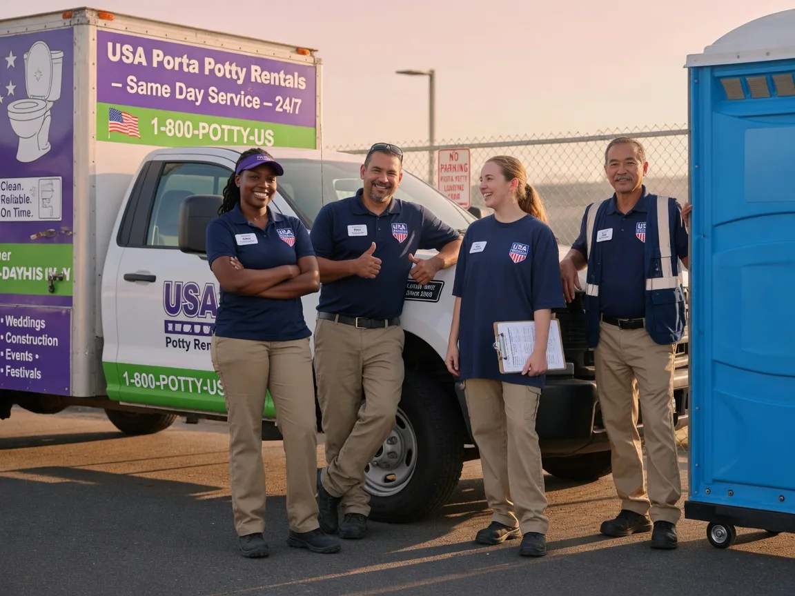 Porta Potty Rental company in Oakboro, NC